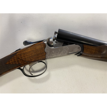 Fucile doppietta di marca Rizzini calibro 20 modello BR550 canne 63,5 cyl / cyl monogrillo con estrattori manuali
