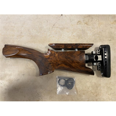calcio regolabile per Beretta DT11 modello G&P Technical - Mastro Geppetto in radica