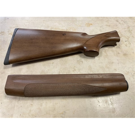 Calcio e asta per fucile semiautomatico Benelli calibro 12 modello montefeltro vecchia serie.