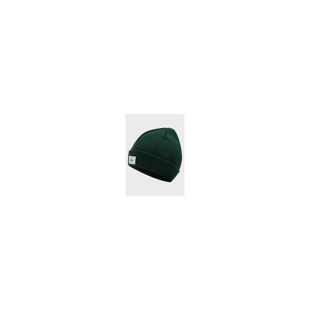Merino ACT Beanie Green Moss