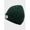 Merino ACT Beanie Green Moss