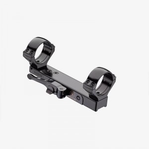 Attacco a sgancio rapido di marca Contessa modello simple black a coda di rondine tubo da 1" H.2,5mm