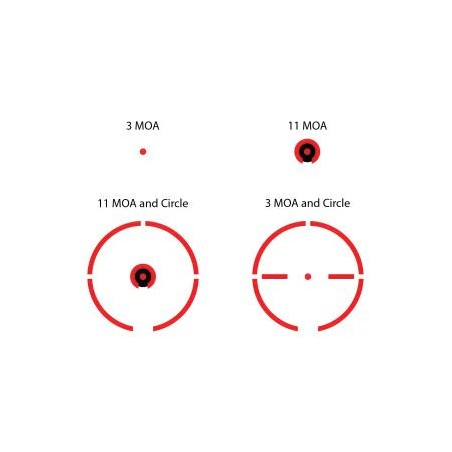 Red dot di marca Burris modello fast fire IV
