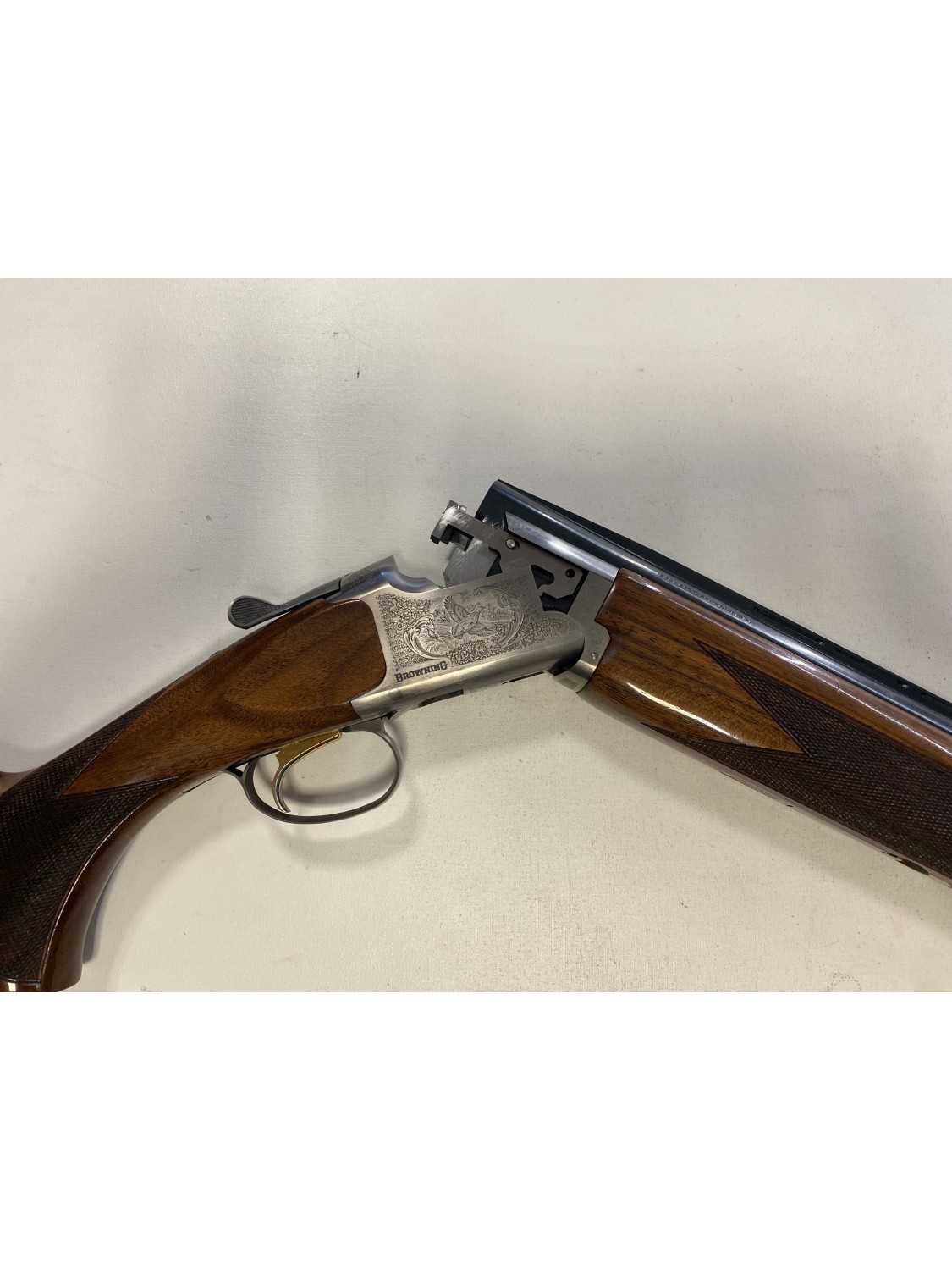 Fucile sovrapposto di marca Browning calibro 16 modello B525 canne 76 strozzatori interni con calcio regolabile