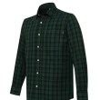 Beretta camicia Bryggen Shirt Green and Black Check