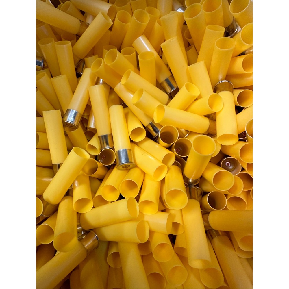 Bossoli di marca Fiocchi calibro 20 tipo 3 altezza 70mm con innesco 616 confezione da 200 pezzi.