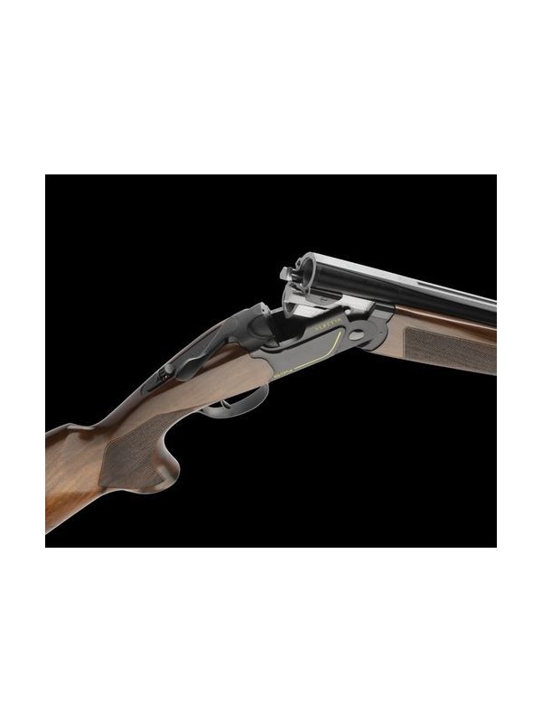 Fucile sovrapposto di marca P. Beretta calibro 12 modello 694 black dlc trap canne 76cm *  /   con calcio regolabile.