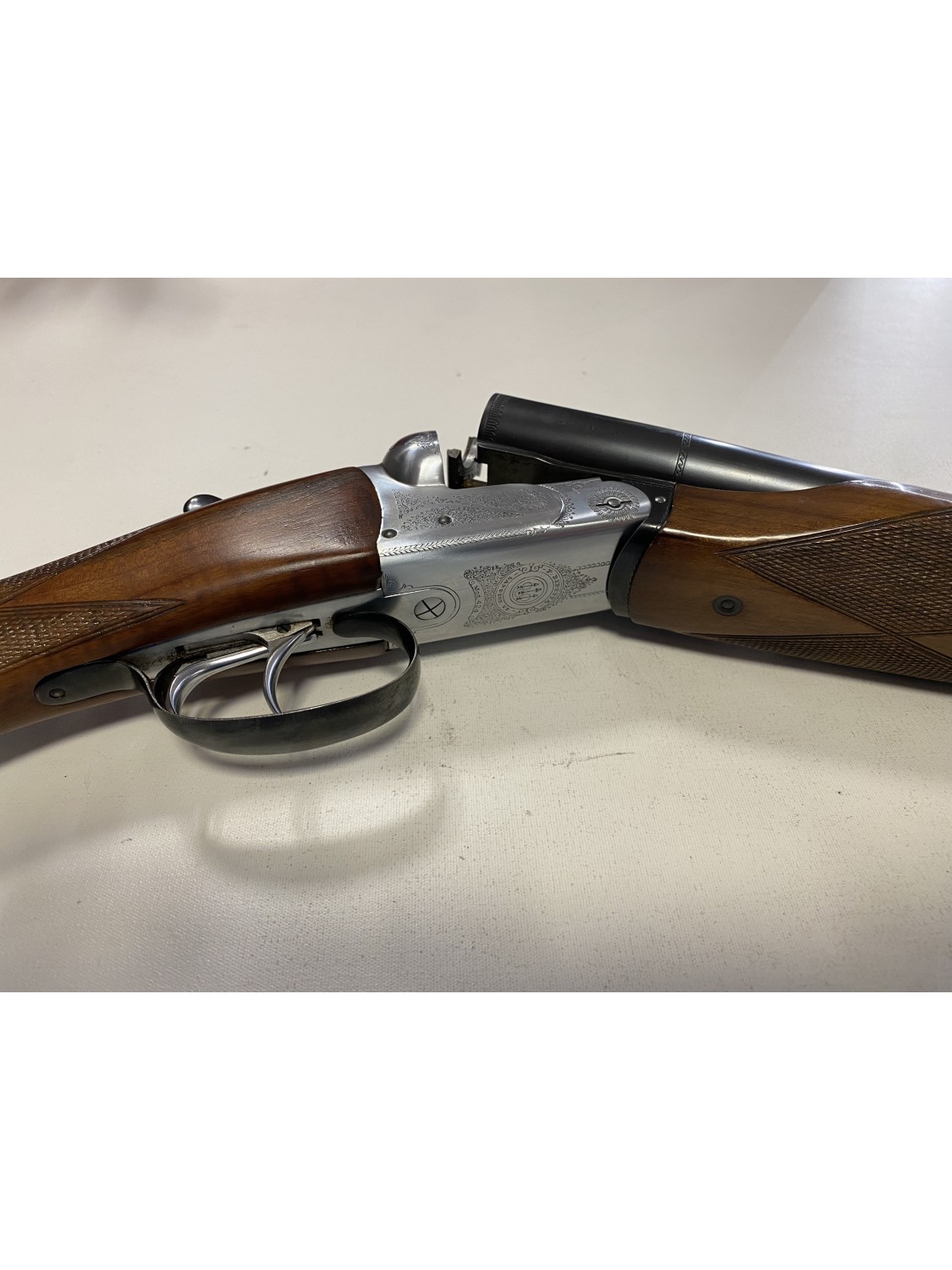 Fucile doppietta di marca P. Beretta calibro 12 modello 624 slug canna 61 4* / 4*