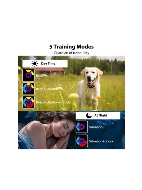 Collare anti abbaio bark control collar