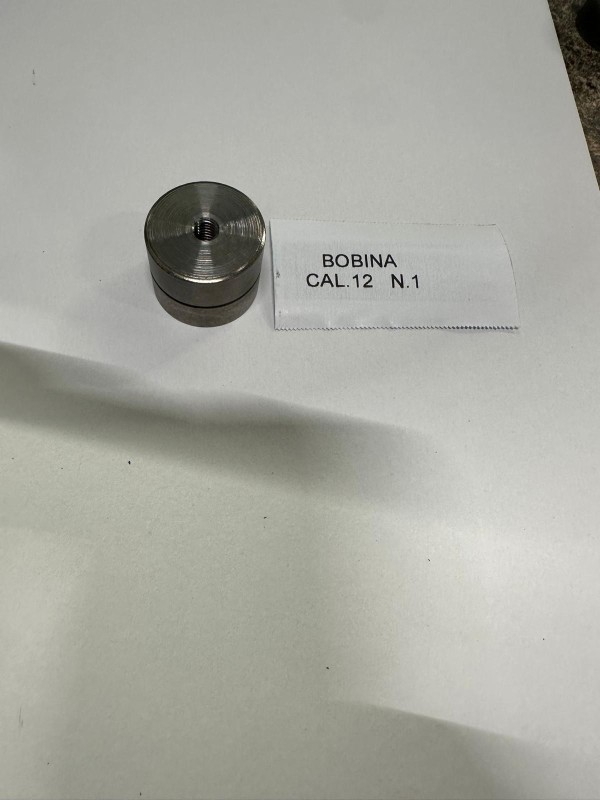 BOBINA ORLATRICE IN ACCIAIO CAL.12  USATA  N1