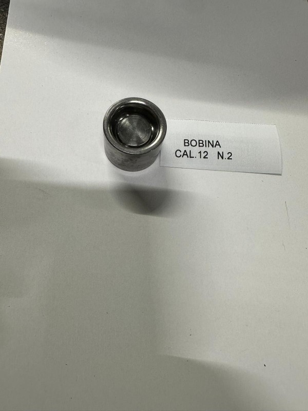 BOBINA ORLATRICE IN ACCIAIO CAL.12  USATA  N2