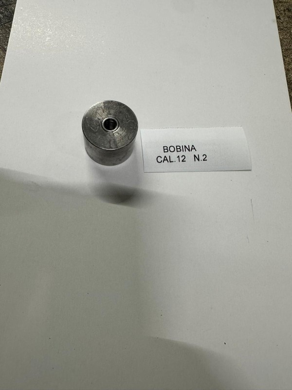 BOBINA ORLATRICE IN ACCIAIO CAL.12  USATA  N2