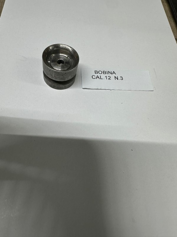 BOBINA ORLATRICE IN ACCIAIO CAL.12  USATA  N3