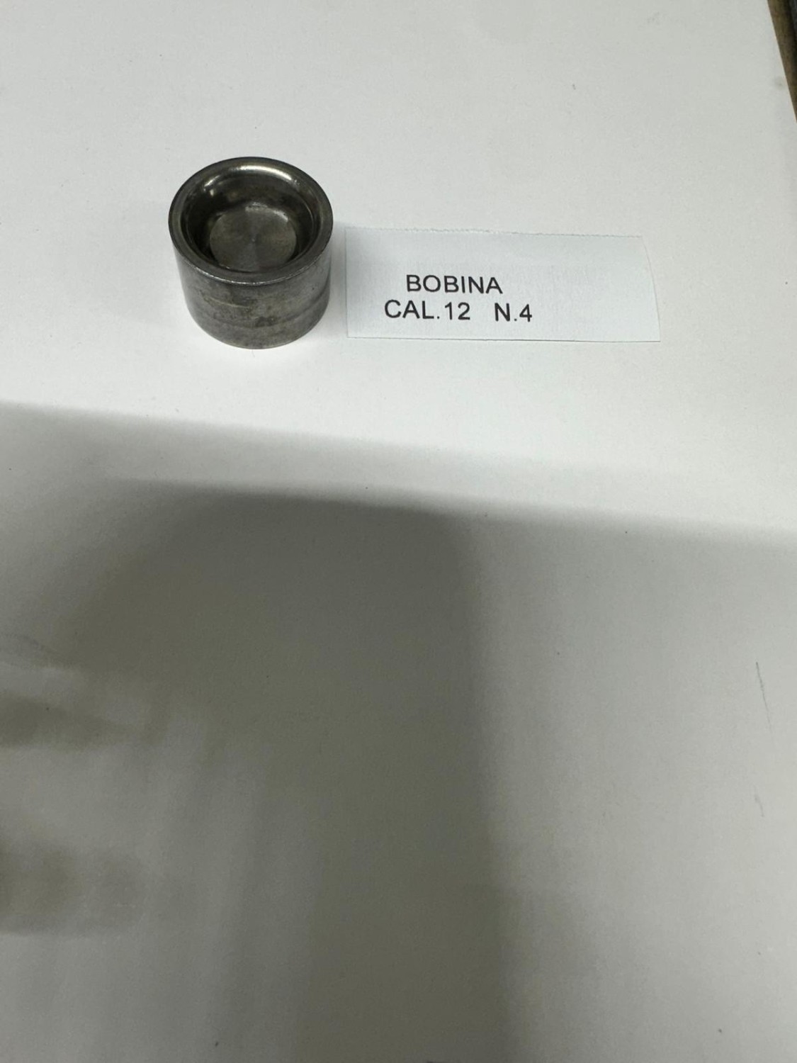 BOBINA ORLATRICE IN ACCIAIO CAL.12  USATA  N4