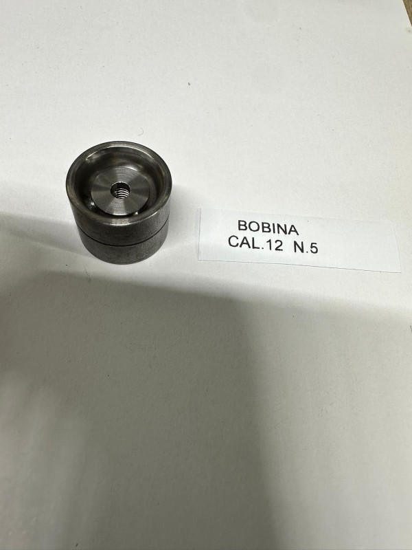 BOBINA ORLATRICE IN ACCIAIO CAL.12  USATA  N5