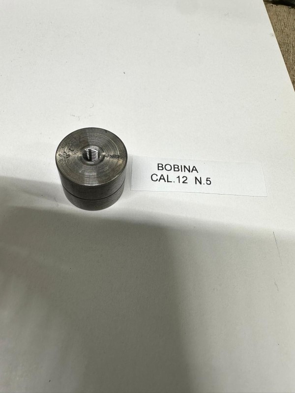 BOBINA ORLATRICE IN ACCIAIO CAL.12  USATA  N5