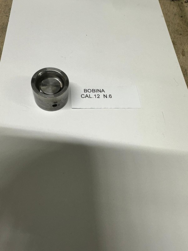 BOBINA ORLATRICE IN ACCIAIO CAL.12  USATA  N6