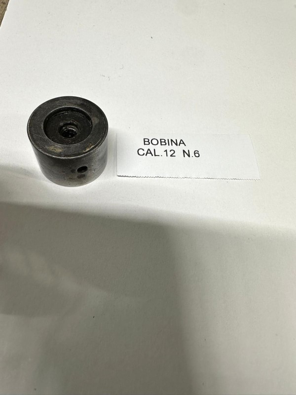 BOBINA ORLATRICE IN ACCIAIO CAL.12  USATA  N6