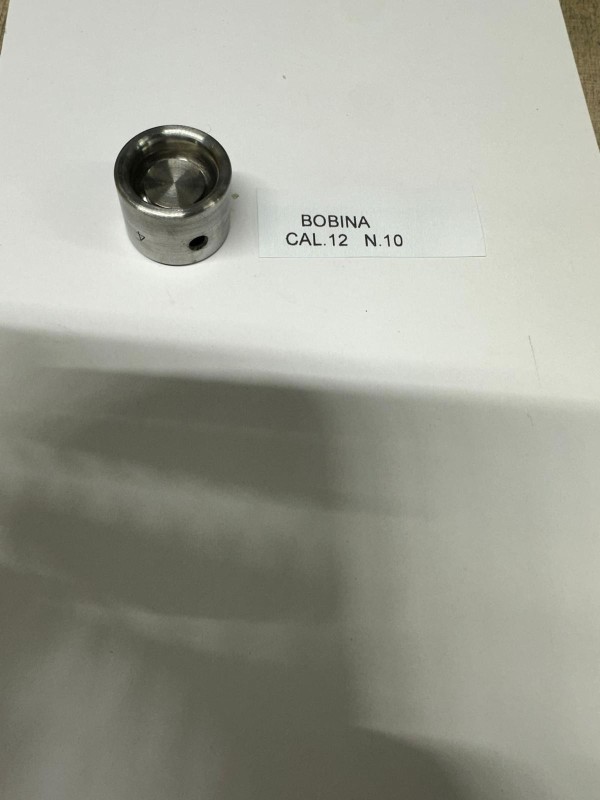 BOBINA ORLATRICE IN ACCIAIO CAL.12  USATA  N10