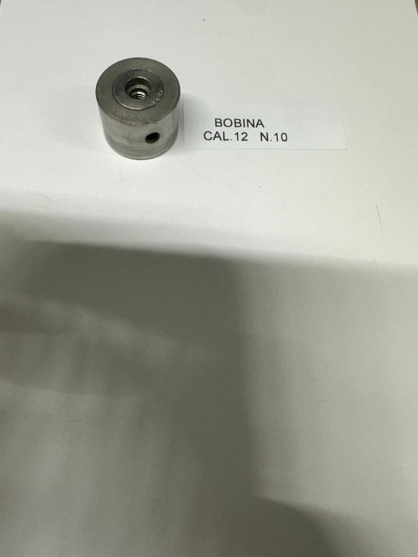 BOBINA ORLATRICE IN ACCIAIO CAL.12  USATA  N10