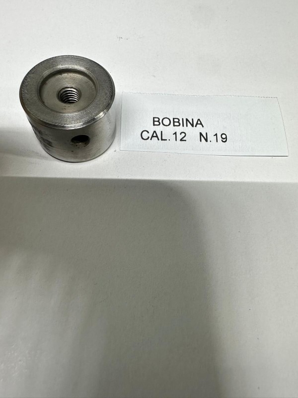 BOBINA ORLATRICE IN ACCIAIO CAL.12 N19