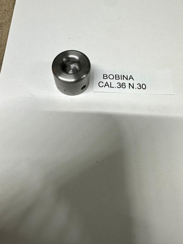 BOBINA ORLATRICE IN ACCIAIO CAL.36 N30