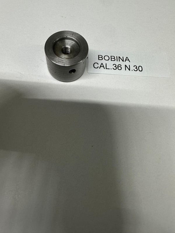 BOBINA ORLATRICE IN ACCIAIO CAL.36 N30