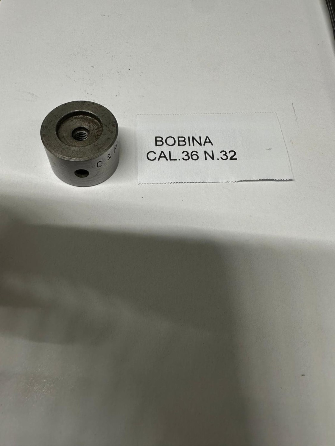 BOBINA INCISORE IN ACCIAIO CAL.36 N32