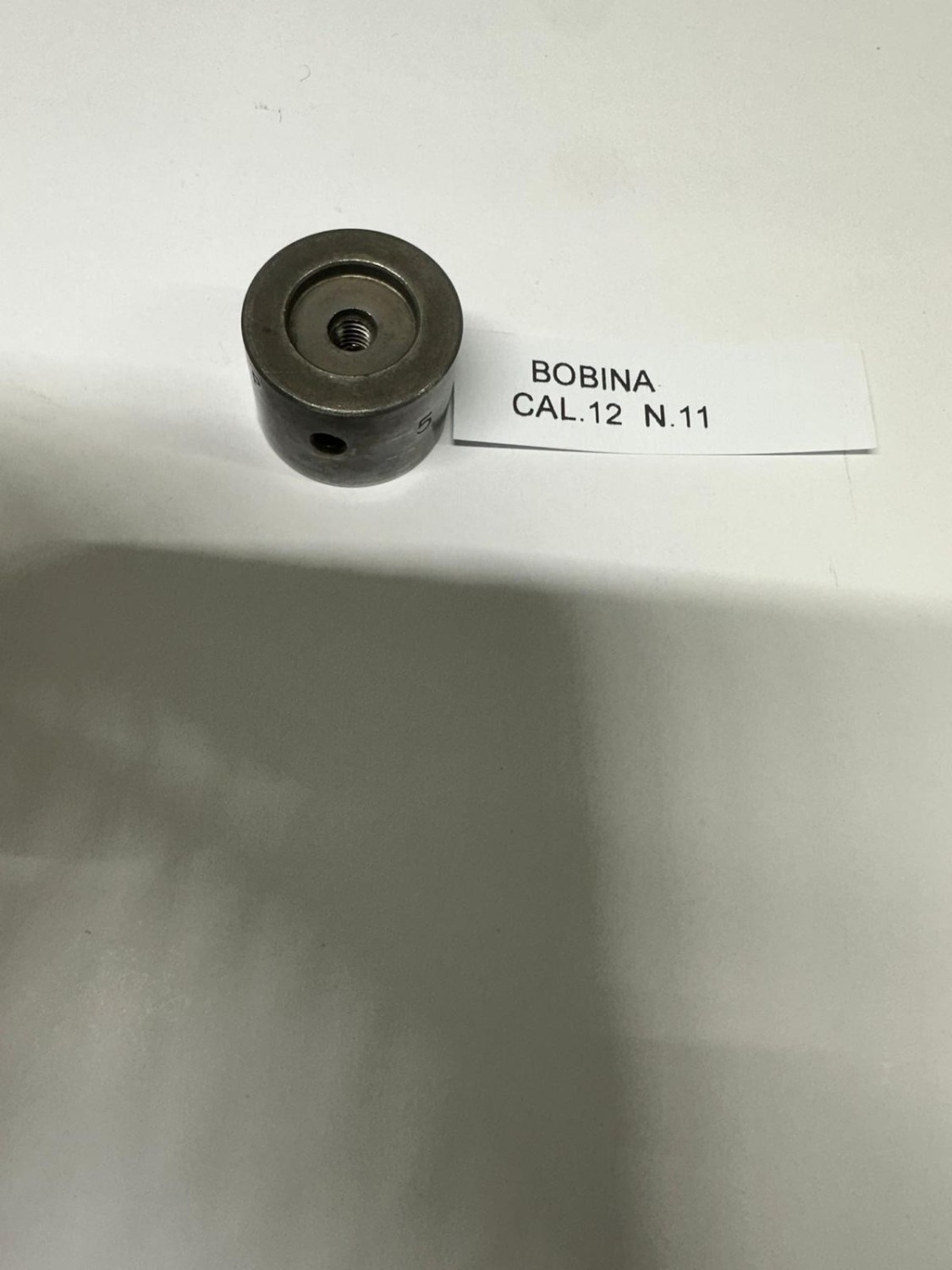 BOBINA ORLATRICE IN ACCIAIO CAL.12  USATA  N11