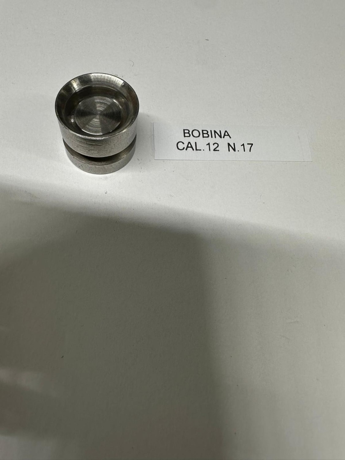 BOBINA ORLATRICE IN ACCIAIO CAL.12 USATA N17