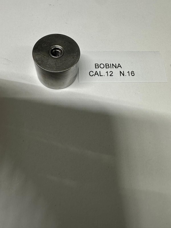 BOBINA ORLATRICE IN ACCIAIO CAL.12  USATA  N16