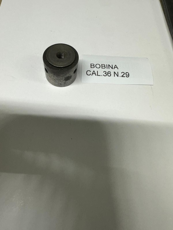 BOBINA ORLATRICE IN ACCIAIO CAL.36 USATA N29