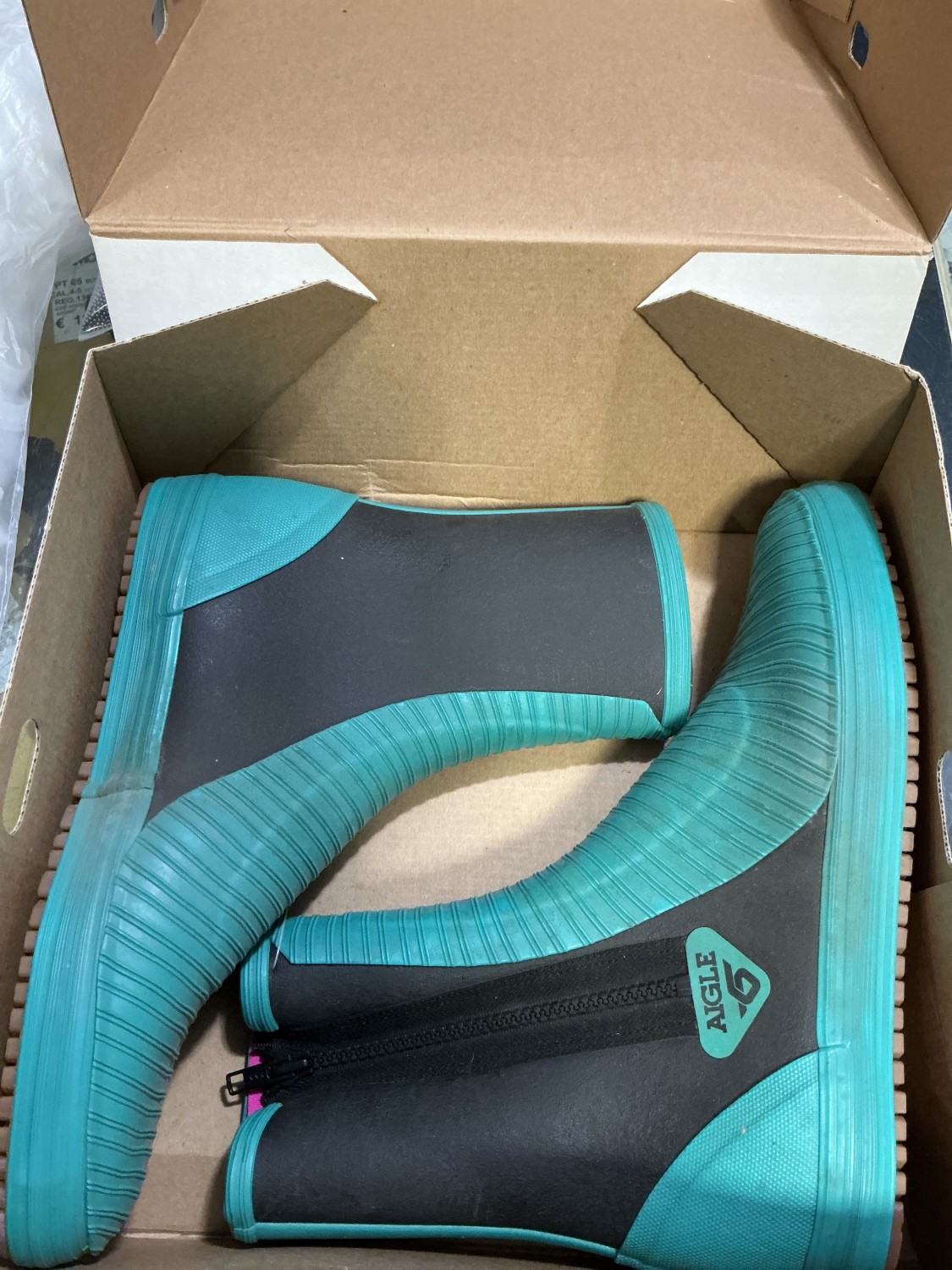 Aigle stivale da mare bora noir vert