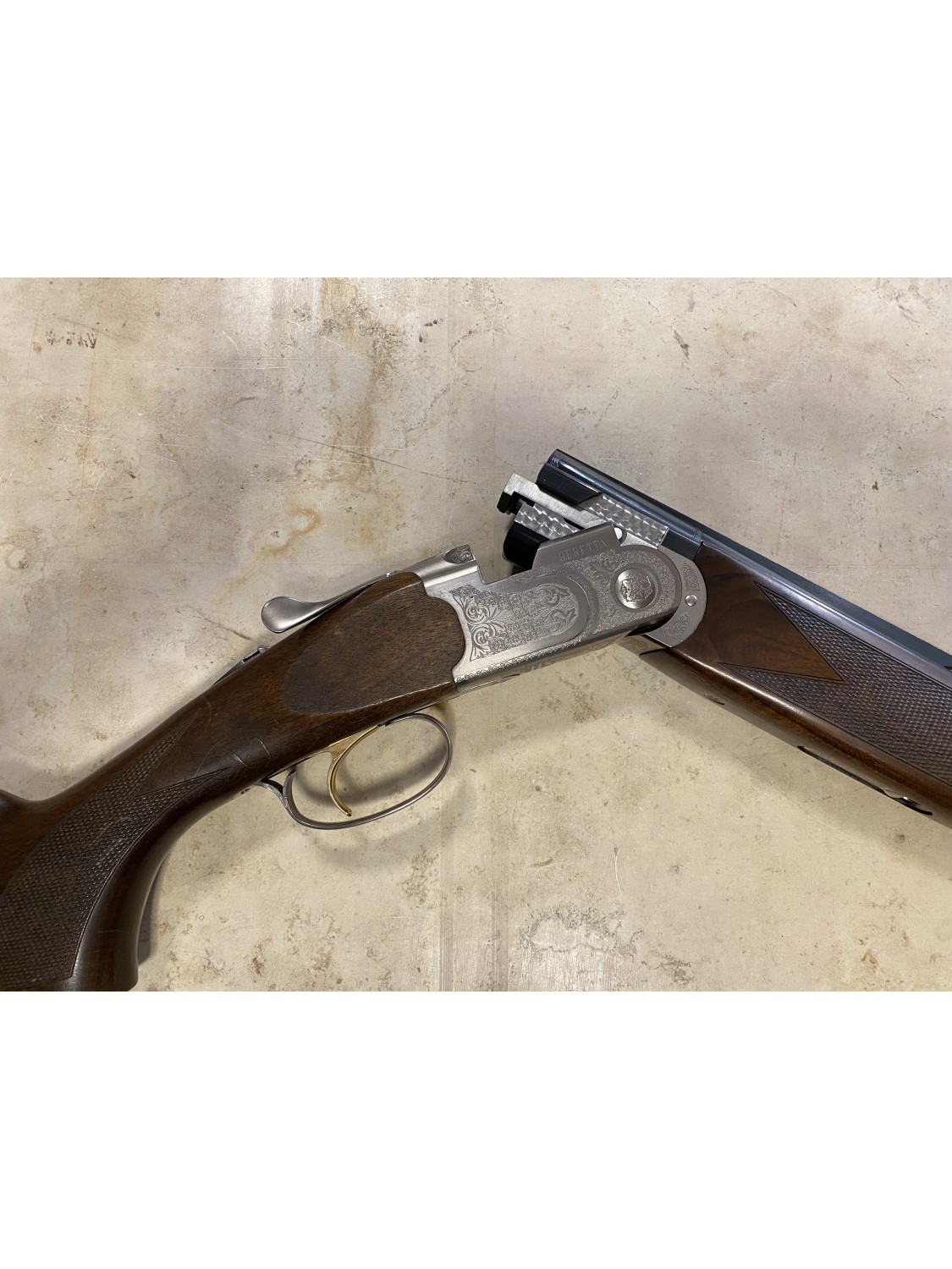 Fucile sovrapposto di marca P. Beretta calibro 410 modello 686 silver pigeon I canne 71cm strozzatori interni