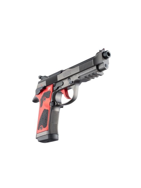 Beretta calibro 9x19 modello 92x performance dark series red