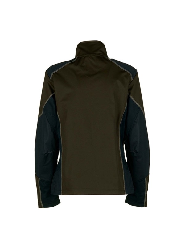 Univers giacca microshell u-tex verde / beige