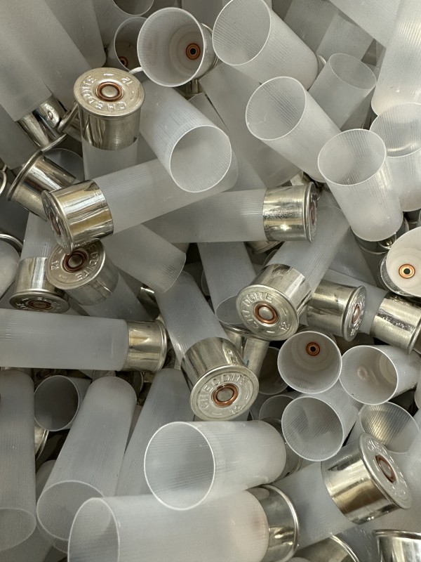 Bossoli di marca Cheddite calibro 12 tipo 3 altezza 70mm.