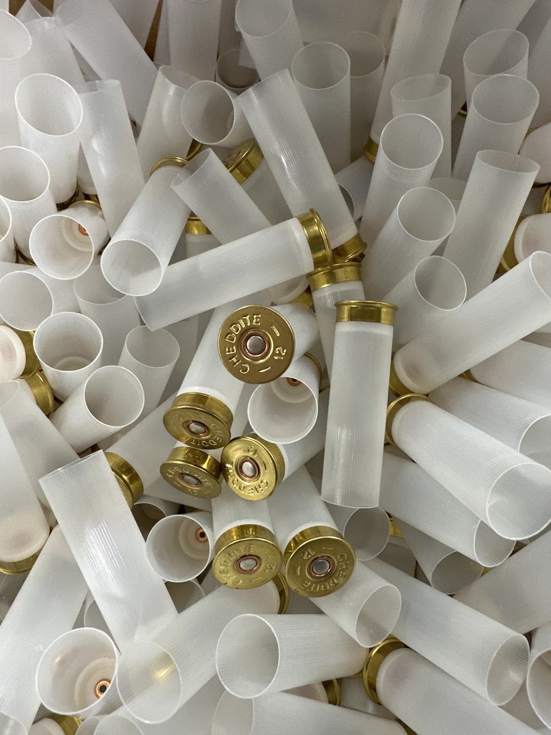 Bossoli di marca Cheddite calibro 12 tipo 1 altezza 70mm