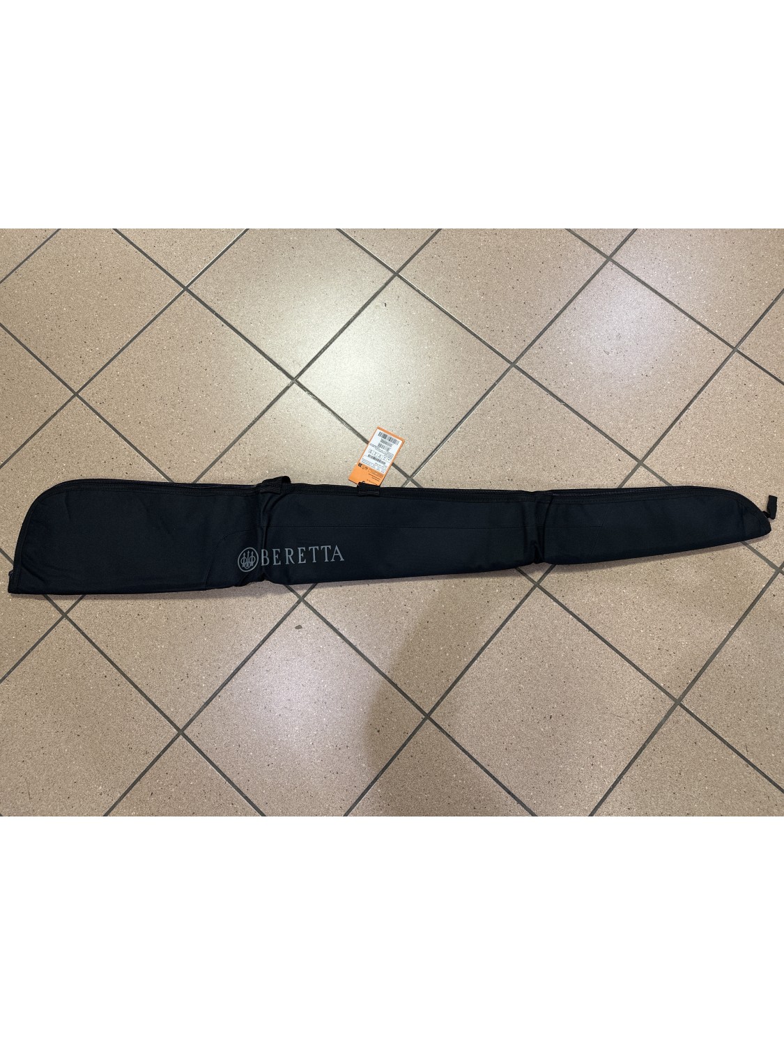 Fodero di marca P. beretta per fucile semiautomatico con logo nero 140cm