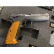 Pistola semiautomatica di marca CZ calibro 9x19 modello TS-2 orange