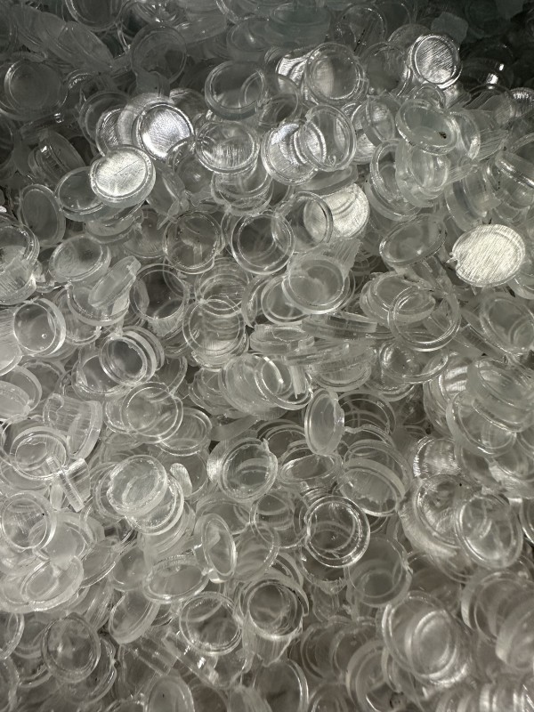 Stock dischetti trasparenti cal.36 1000 pezzi