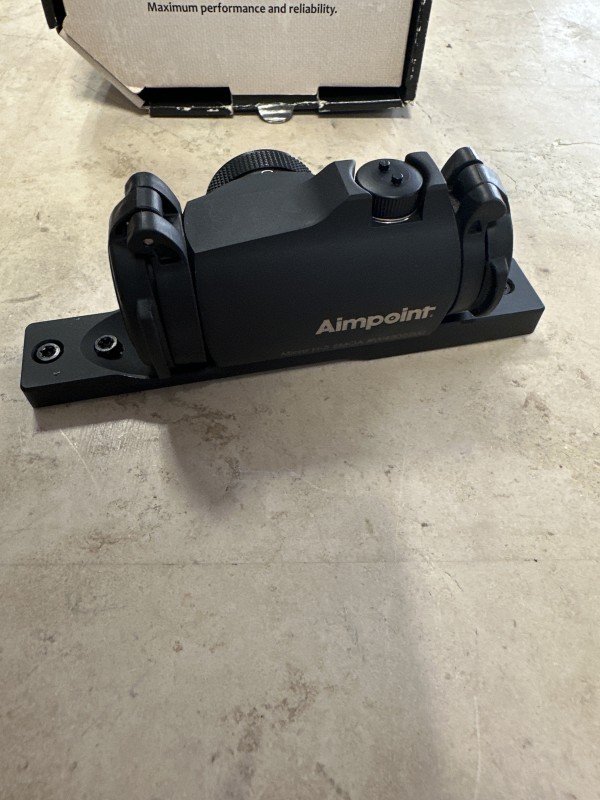 Red dot Aimpoint micro H2 2 moa con slitta dedicata