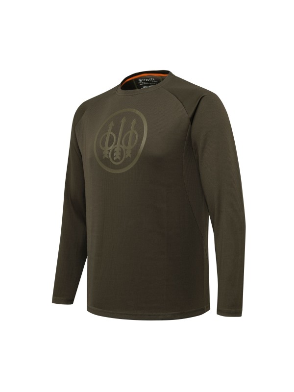 Beretta T-Shirt Ortles a maniche lunghe