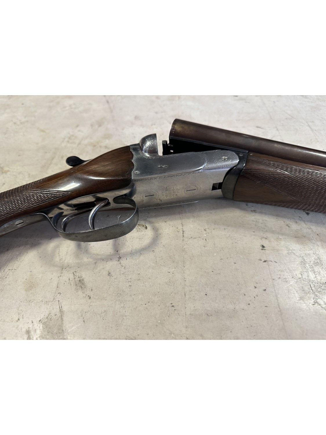 Fucile doppietta di marca Bernardelli calibro 12 modello S. UBERTO I