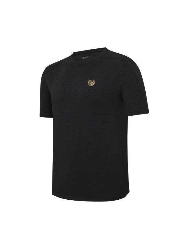 Beretta T-shirt 500 years gold logo black