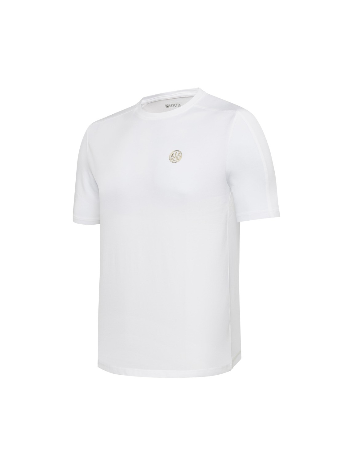 Beretta T-shirt 500 years gold logo bright white
