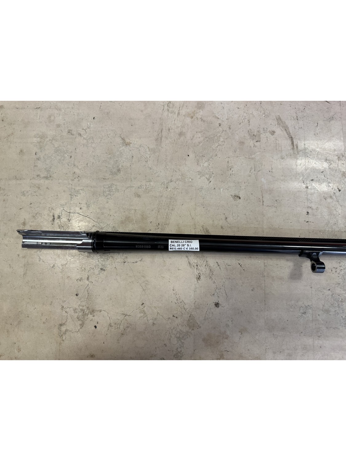 Canna di marca Benelli calibro 20 modello unificata crio