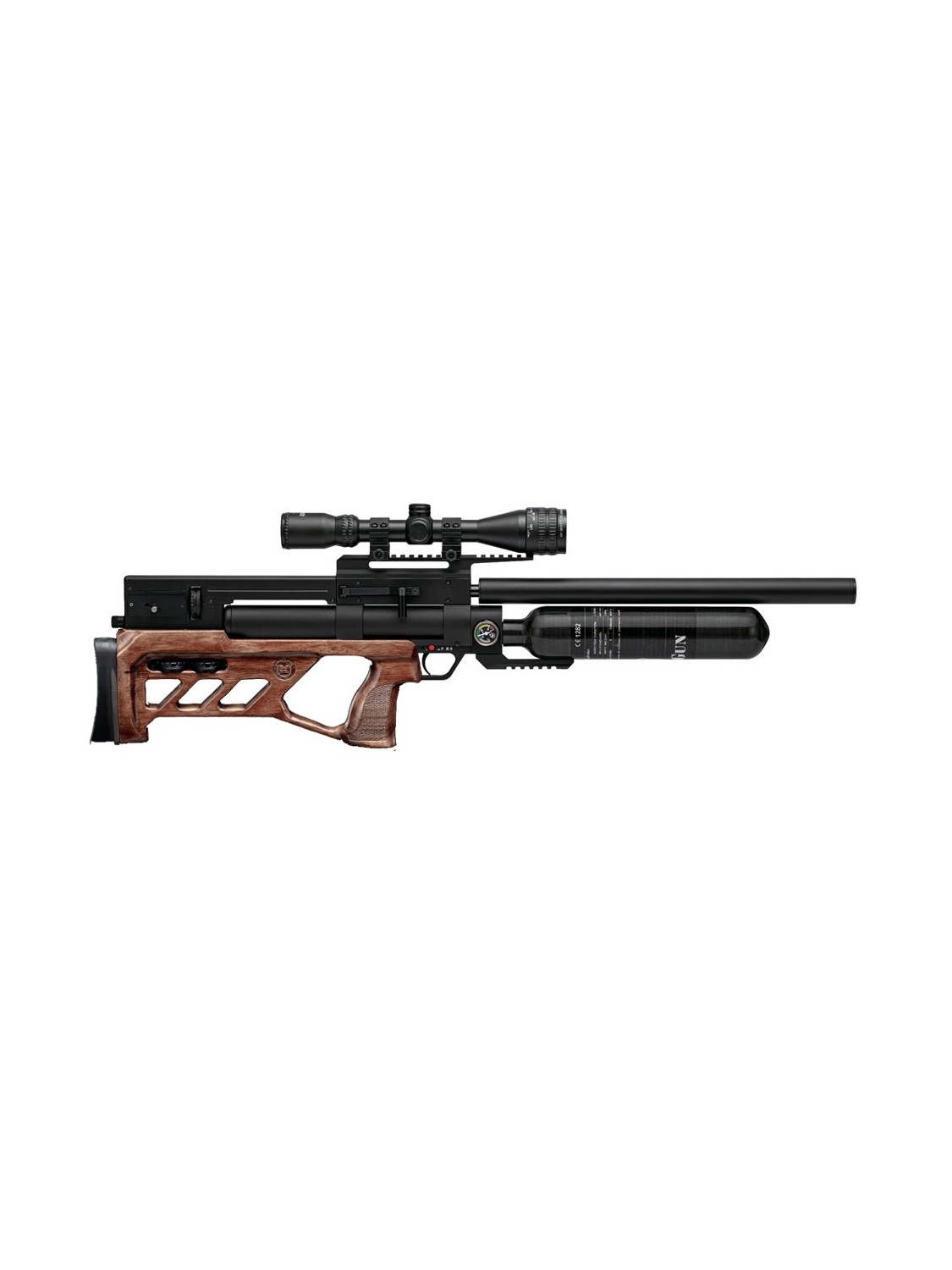 Carabina pcp di marca Kalibrgun calibro 6,35 7,5 c.n. modello cricket