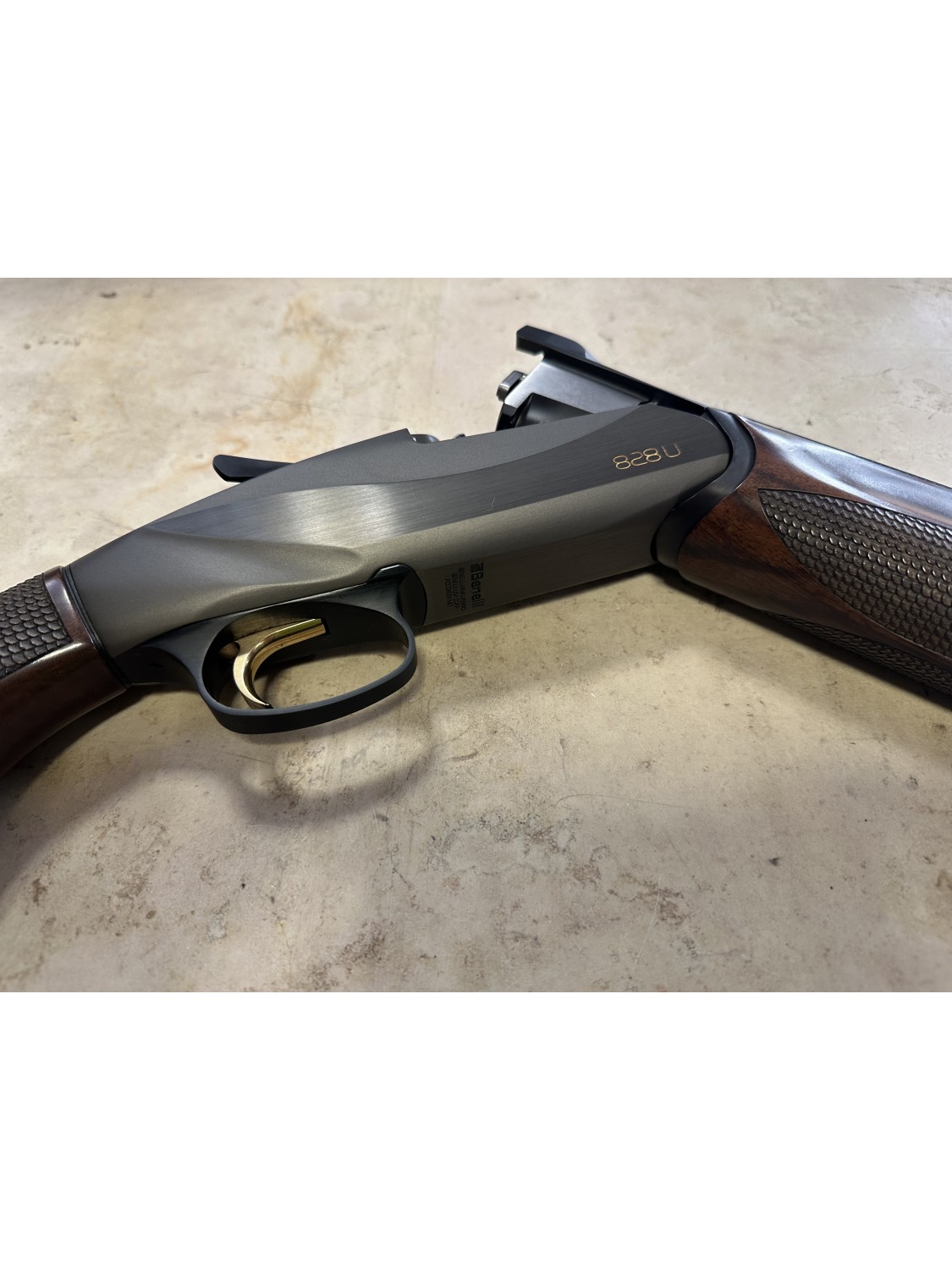 Fucile sovrapposto di marca Benelli calibro 12 modello 828 U beccaccia