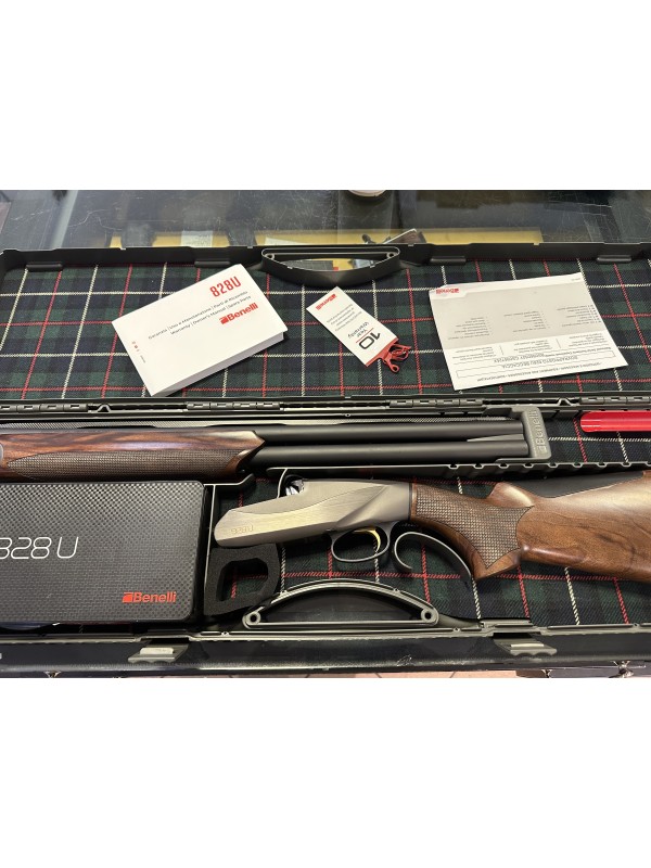 Fucile sovrapposto di marca Benelli calibro 12 modello 828 U beccaccia